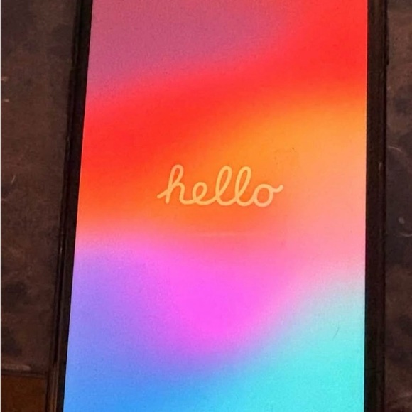 Sleek Black Smartphone with Vibrant Display - Picture 1 of 2